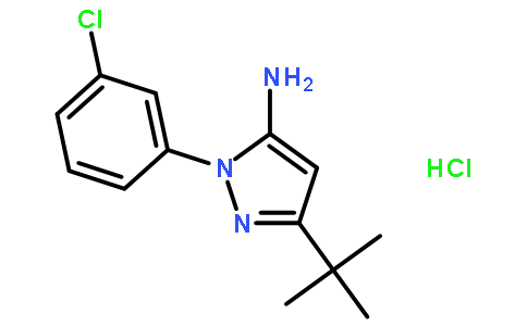 5-tert-butyl-2-(3-chlorophenyl)pyrazol-3-amine