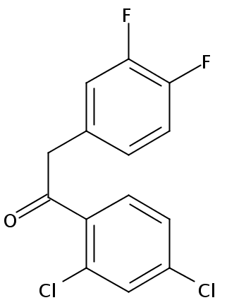 1-(2,4-Dichlorophenyl)-2-(3,4-difluorophenyl)ethanone