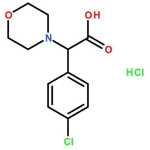 (4-氯苯基)-吗啉-4-乙酸盐酸盐