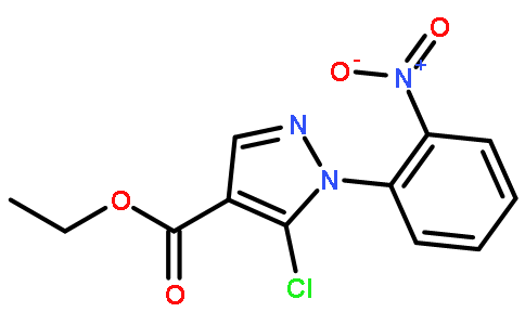 5-氯-1-（2-硝基苯基）-1H-吡唑-4-羧酸乙酯