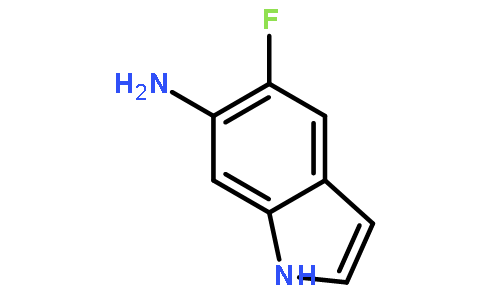5-氟-1H-吲哚-6-胺(9ci)