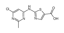 2-(6-氯-2-甲基嘧啶-4-基氨基)噻唑-5-羧酸