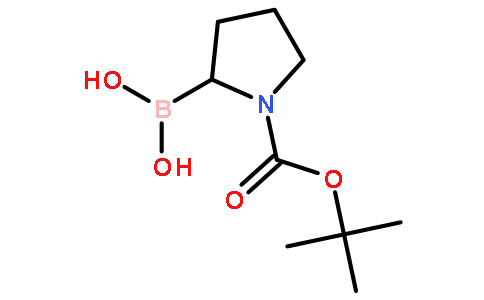 (R)-N-叔丁氧羰基吡咯烷-2-硼酸