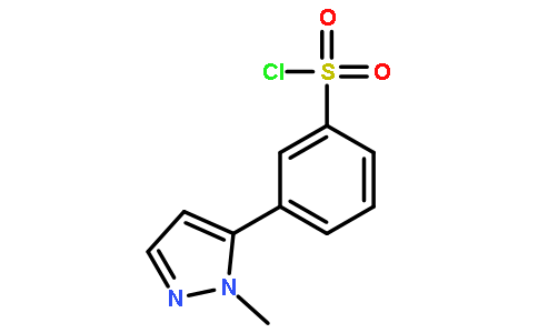 3-(1-甲基-1H-吡唑-5-基)苯磺酰氯