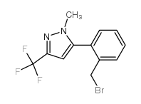 5-[2-(溴甲基)苯基]-1-甲基-3-(三氟甲基)-1H-吡唑