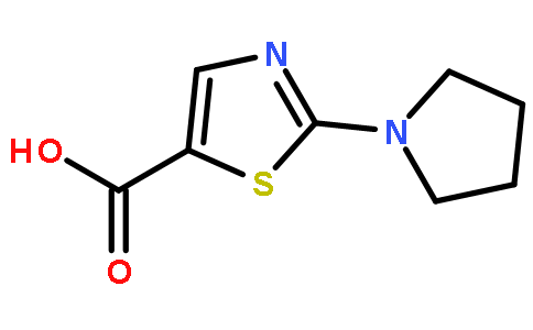 2-吡咯烷-1-基-1,3-噻唑-5-羧酸