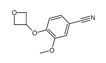 3-Methoxy-4-(3-oxetanyloxy)benzonitrile