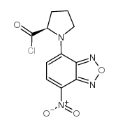(R)-(+)-NBD-Pro-COCl[=(R)-(+)-4-硝基-7-(2-氯甲酰四氢吡咯-1-基)-2,1,3-苯并恶二唑][用于旋光纯度测定的高效液相色谱标记试剂]