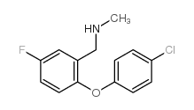 1-［2-(4-氯苯氧基)-5-氟苯基］-N-甲基甲基胺