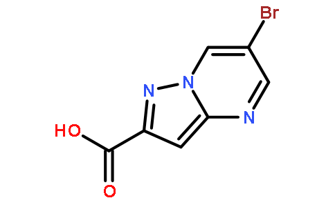 6-溴吡唑并[1,5-a]嘧啶-2-羧酸