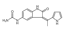 Urea, N-[2,3-dihydro-2-oxo-3-[1-(1H-pyrrol-2-yl)ethylidene]-1H-indol-5-yl]