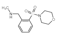 N-methyl-1-(2-morpholin-4-ylsulfonylphenyl)methanamine