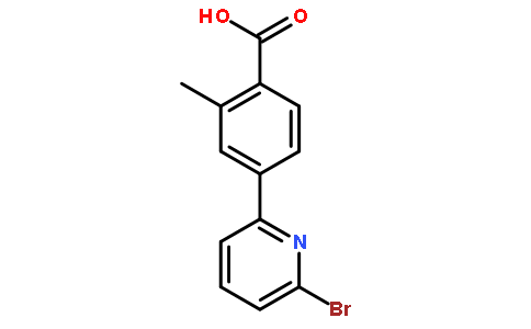 4-(6-溴吡啶-2-基)-2-甲基苯甲酸