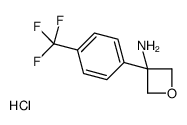 3-[4-(trifluoromethyl)phenyl]oxetan-3-amine,hydrochloride