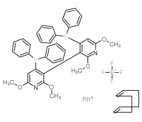 (R)-(+)-2,2',6,6'-四甲氧基-4,4'-二(二苯基膦基)-3,3'-联吡啶(1,5-环辛二烯)铑(I)四氟硼酸