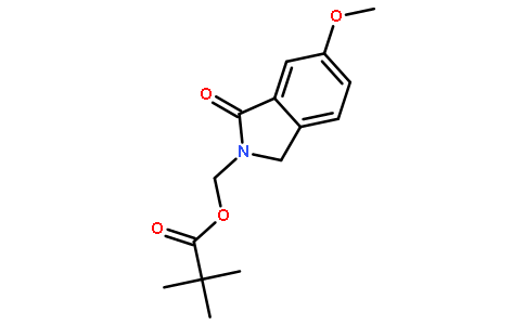 2,2-二甲基-6-甲氧基-1-氧代-1,3-二氢异吲哚-2-丙酸甲酯