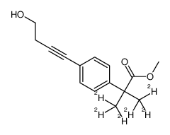 4-(4-羟基-1-丁炔l)-|á,|á-二-(甲基-D3)-苯乙酸甲酯
