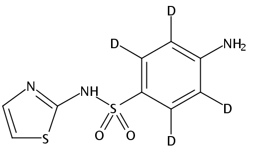 氘代D4-磺胺噻唑同位素内标