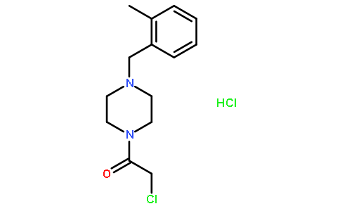 1-（氯乙酰基）-4-（2-甲基苄基）哌嗪盐酸盐