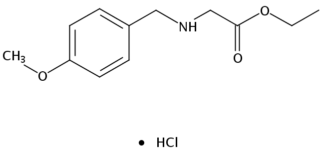 2-((4-甲氧基苄基)氨基)乙酸乙酯盐酸盐