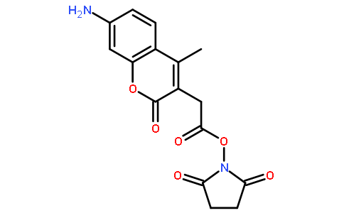 7-氨基-4-甲基香豆素-3-乙酸N-琥珀酰亚胺酯