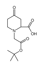 (2S)-1-[2-[(2-methylpropan-2-yl)oxy]-2-oxoethyl]-4-oxopiperidine-2-carboxylic acid