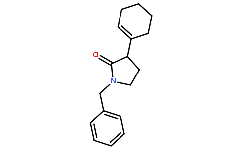 1-苄基-3-(1-环己烯-1-基)吡咯烷-2-酮