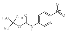 N-Boc-3-氨基-6-硝基吡啶