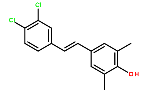 4-(3,4-二氯苯乙烯)-2,6-二甲基苯酚