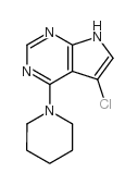 5-氯-4-哌啶-1-基-7H-吡咯并[2,3-d]嘧啶