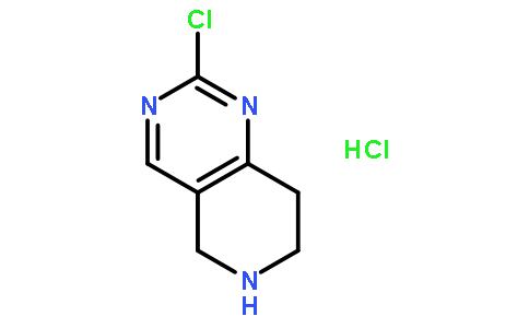 2-氯-5,6,7,8-四氢吡啶并[4,3-d]嘧啶盐酸盐