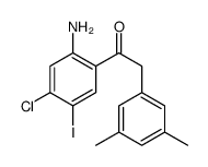 1-(2-amino-4-chloro-5-iodophenyl)-2-(3,5-dimethylphenyl)ethanone