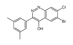 6-bromo-7-chloro-3-(3,5-dimethylphenyl)-1H-cinnolin-4-one
