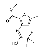 methyl 5-methyl-3-[(2,2,2-trifluoroacetyl)amino]thiophene-2-carboxylate