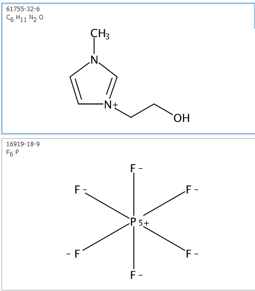 1H-Imidazolium, 3-(2-hydroxyethyl)-1-methyl-, hexafluorophosphate(1-) (1:1)
