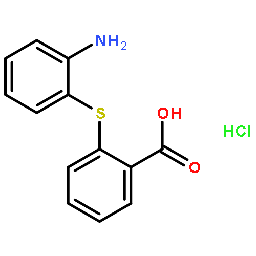 2-[(2-氨基苯基)硫代]苯甲酸盐酸盐