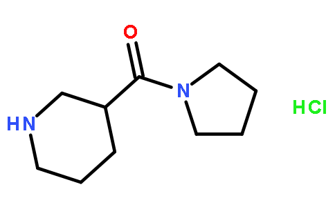 哌啶-3-基-吡咯烷-1-甲酮盐酸盐