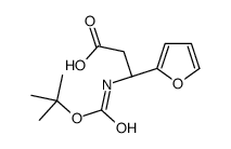 (3R)-3-(furan-2-yl)-3-[(2-methylpropan-2-yl)oxycarbonylamino]propanoic acid