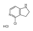 4-Chloro-2,3-dihydro-1H-pyrrolo[3,2-c]pyridine hydrochloride (1:1 )