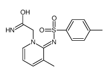 2-[(2Z)-3-methyl-2-(4-methylphenyl)sulfonyliminopyridin-1-yl]acetamide
