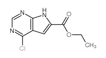 4-氯-7H-吡咯并[2,3-d]嘧啶-6-甲酸乙酯