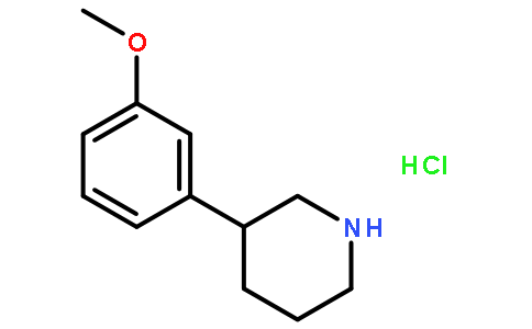 3-(3-甲氧基苯基)哌啶盐酸盐