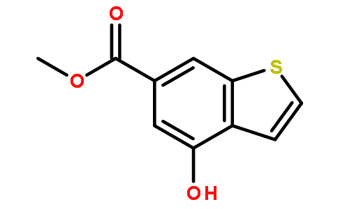 甲基4-羟基-1-苯并噻吩-6-羧酸乙酯