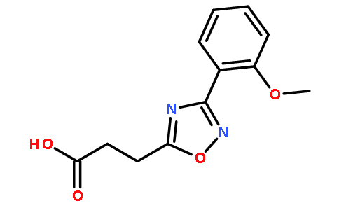 3-[3-(2-甲氧基苯基)-1,2,4-噁二唑-5-基]丙酸