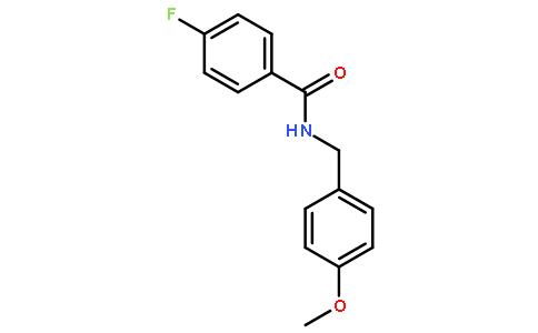 4-氟-N-(4-甲氧基苄基)苯甲酰胺