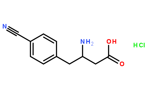 (R)-3-氨基-4-(4-氰基苯基)丁酸盐酸盐