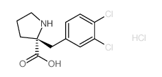 (2R)-2-[(3,4-dichlorophenyl)methyl]pyrrolidine-2-carboxylic acid,hydrochloride