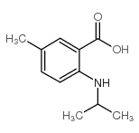 5-methyl-2-(propan-2-ylamino)benzoic acid