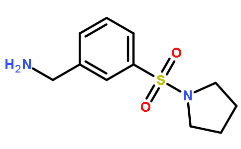 (3-(吡咯烷-1-磺酰基)苯基)甲胺