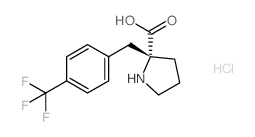 (2R)-2-[[4-(trifluoromethyl)phenyl]methyl]pyrrolidine-2-carboxylic acid,hydrochloride